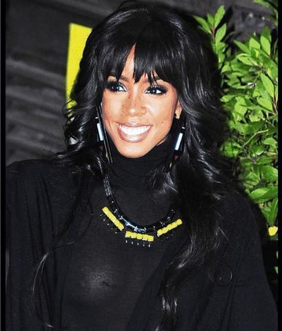 models Kelly Rowland 24 years swimming suit image in the club