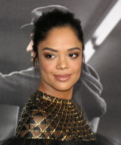 actress Tessa Thompson 18 years concupiscent photo in public