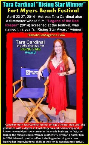 celebritie Tara Cardinal young fervid photos in public