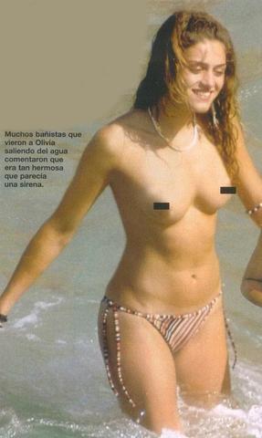 models Olivia Molina 20 years crude photography beach