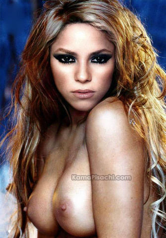 actress Shakira 21 years Uncensored pics beach