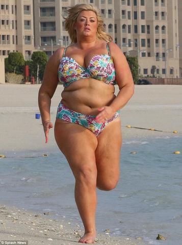 models Gemma Collins 25 years hooters pics beach