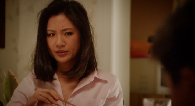 actress Constance Wu 21 years leafless photo in the club