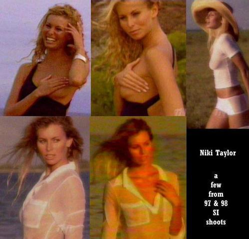models Niki Taylor 19 years Hottest photos beach