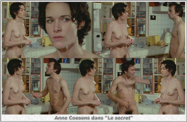 actress Anne Coesens 20 years unclad photography in public