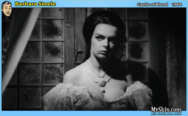 actress Barbara Steele 21 years romantic photography in public