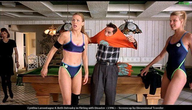 actress Beth Ostrosky 18 years swimsuit art beach