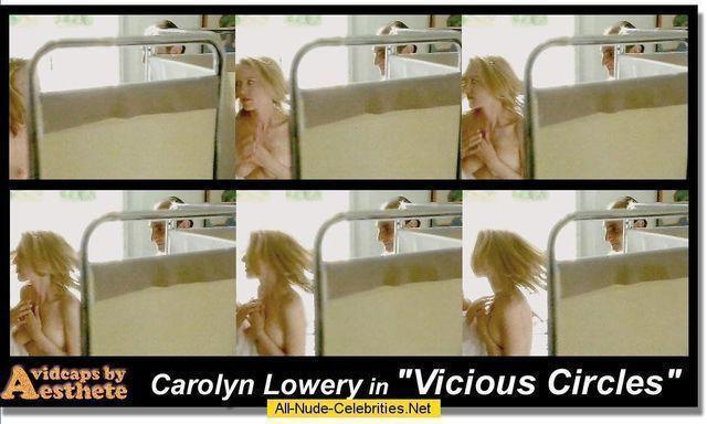 celebritie Carolyn Lowery 20 years breasts photography home