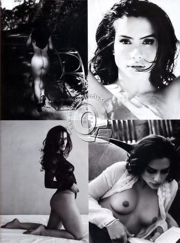 actress Cléo Pires 19 years bareness art in public