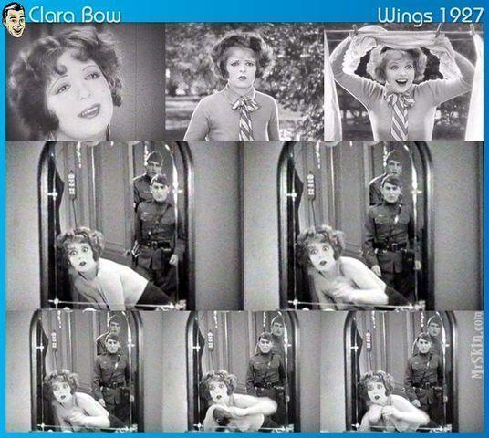 actress Clara Bow 18 years flirtatious snapshot in public