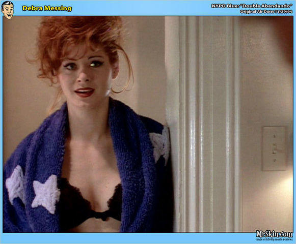 actress Debra Messing 24 years fervid picture beach