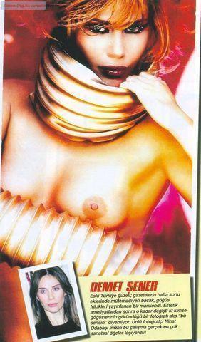 celebritie Demet Sener 20 years nude picture beach