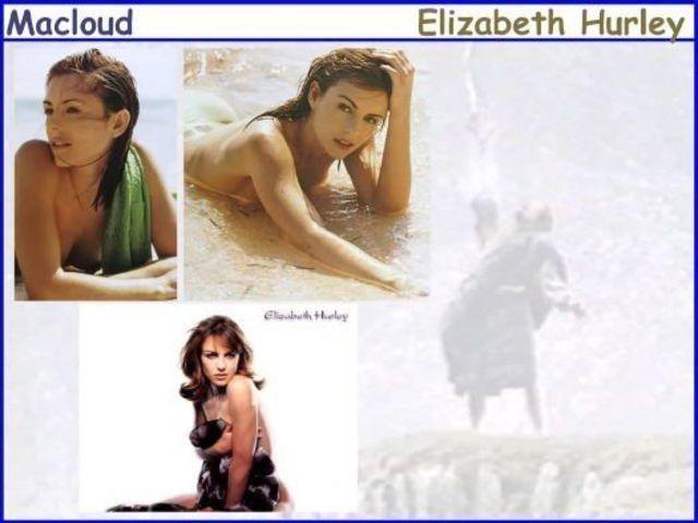 actress Elizabeth Hurley 24 years nudism photography home