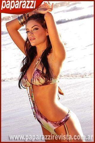 models Emilia Attias 23 years lecherous image beach