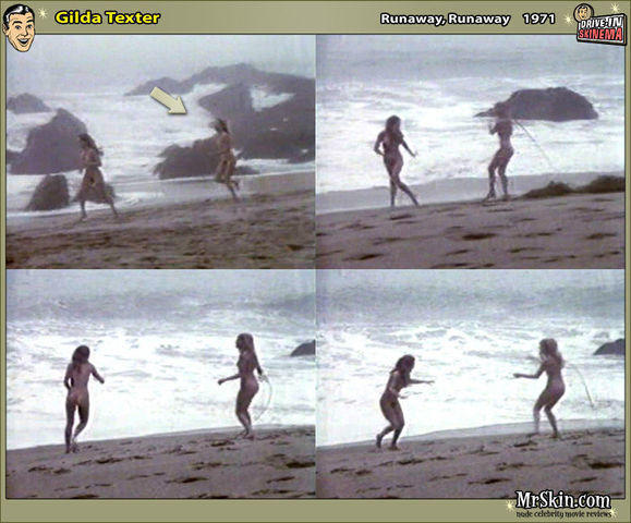 actress Gilda Texter 25 years nude art image in public