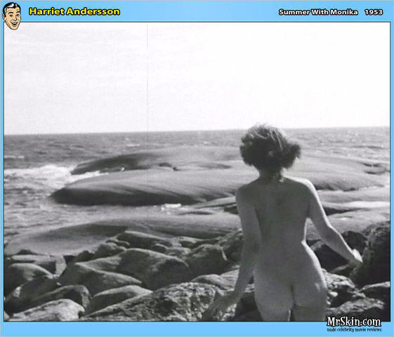 Harriet Andersson topless art