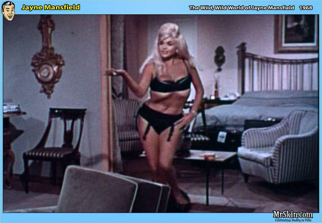 actress Jayne Mansfield 25 years exposed image in public
