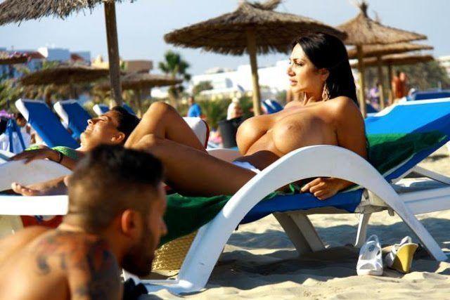 actress Marika Fruscio 24 years raunchy photo beach