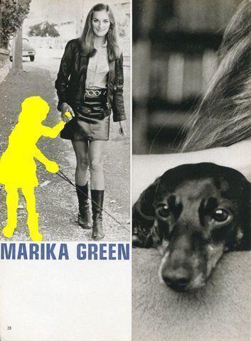 actress Marika Green 20 years stolen pics in public