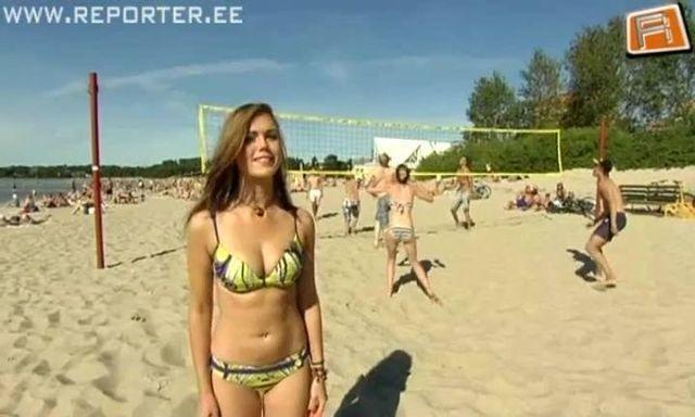 celebritie Marit Mittal 18 years in one's skin photoshoot beach
