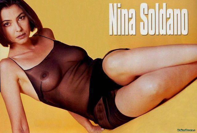 models Nina Soldano 23 years libidinous picture home