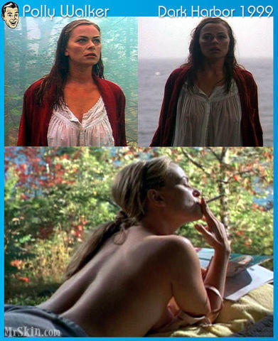 actress Polly Walker 18 years raunchy image beach