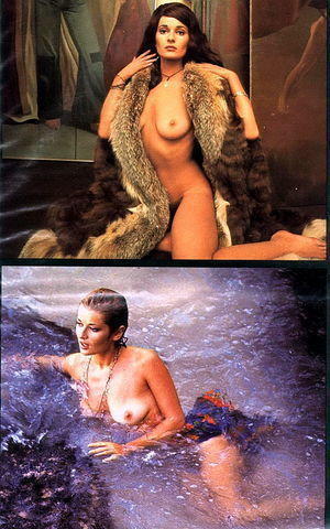 actress Stephanie Beacham 24 years lewd foto beach