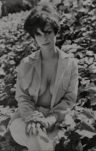 celebritie Lana Wood 23 years nudism photography beach