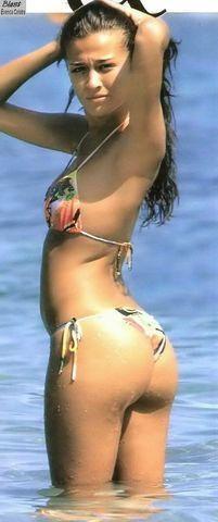 models Giorgia Palmas 22 years stolen pics beach
