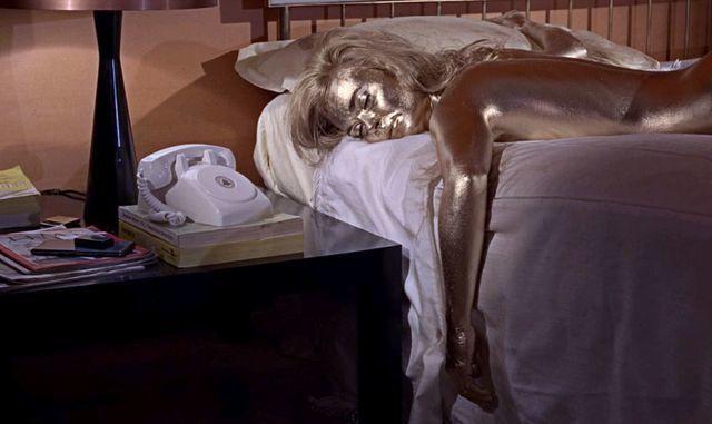 actress Shirley Eaton 25 years spicy photos home