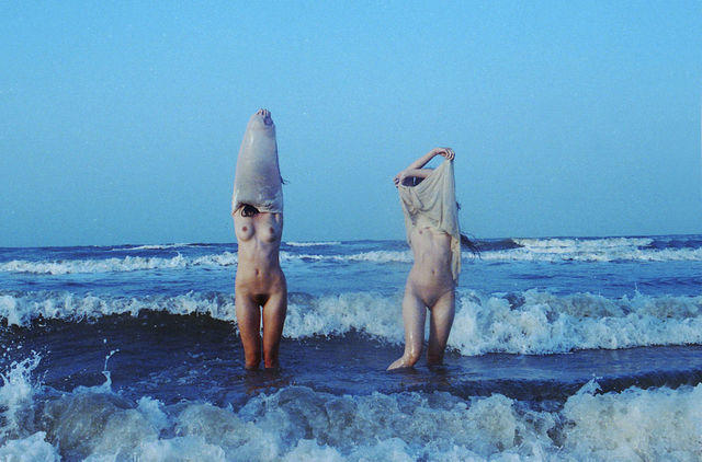 models Kaiman Kazazian 19 years naturism photography in public