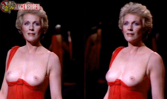 actress Julie Andrews 24 years in one's birthday suit photoshoot in public