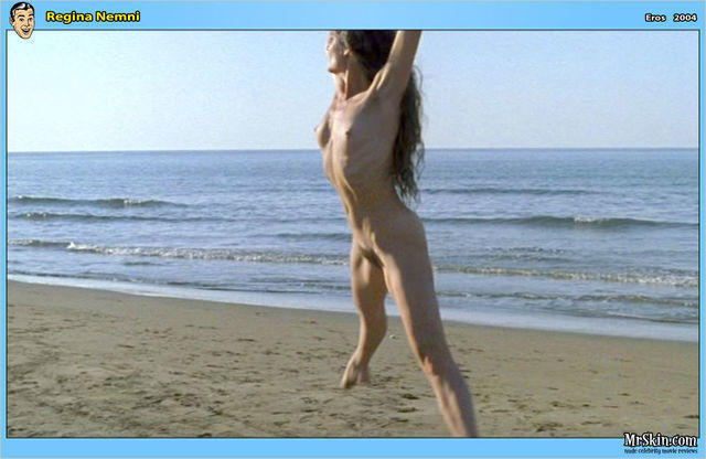 celebritie Regina Nemni 20 years arousing art beach