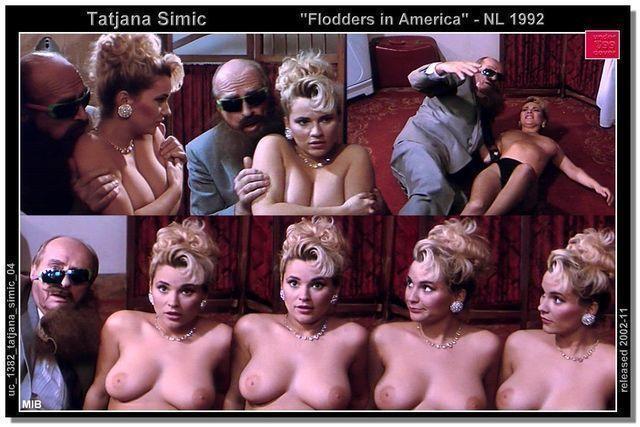 celebritie Tatjana Simic 18 years naturism foto in the club