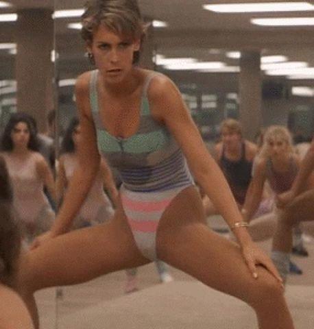 celebritie Jamie Lee Curtis 20 years Without swimsuit photography beach