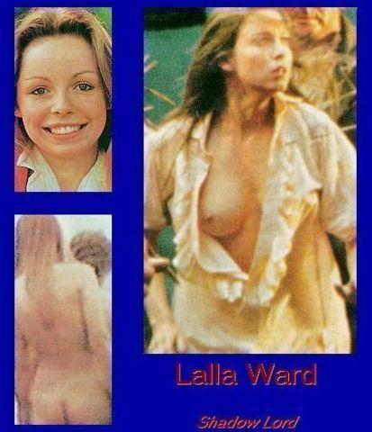 celebritie Lalla Ward 18 years sensuous foto in the club