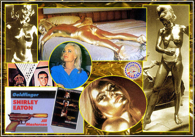 celebritie Shirley Eaton 25 years unclothed snapshot in the club
