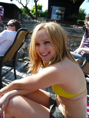 models Kaylee DeFer 23 years Without swimming suit picture in the club