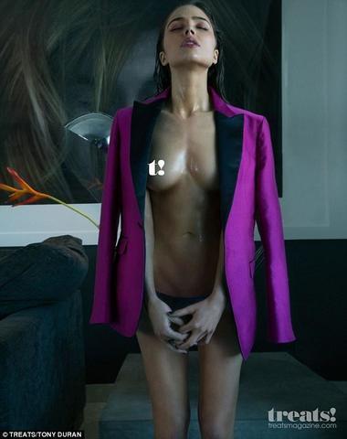 Olivia Delcán nude photoshoot