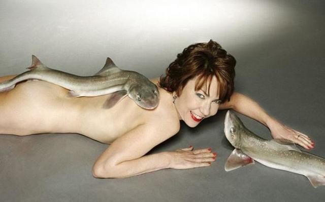Naked Christie Herring photoshoot