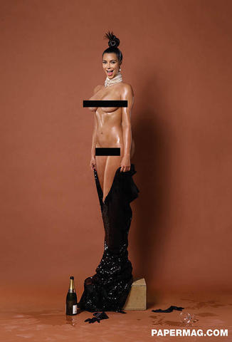 Khloé Kardashian ha estado desnuda