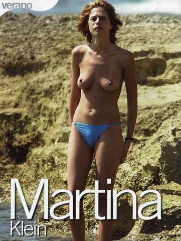 Naked Martina Klein photos
