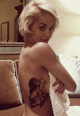 Rita Ora durchgesickert nackt