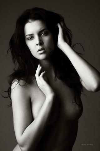 models Rebecca Ann Johnson 21 years in one's skin photo in public