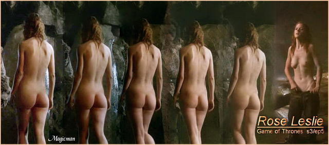 Nude pics of rose leslie