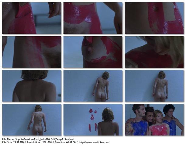 actress Sophie Quinton 19 years arousing pics beach