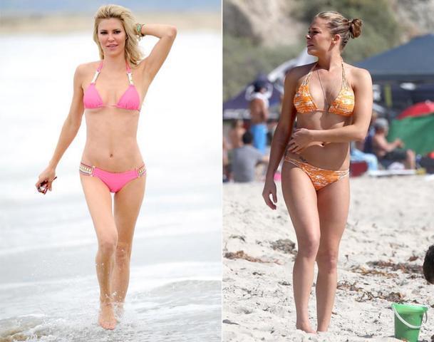 models Brandi Aguilar 23 years disclosed photoshoot beach