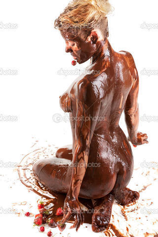 Chocolate war nackt