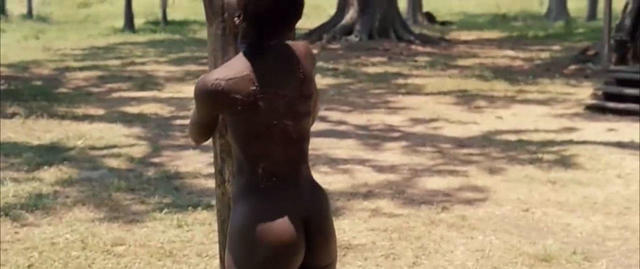 Lupita Nyong'o topless art