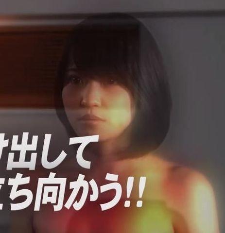 actress Asuka Kishi 22 years Without camisole photo home